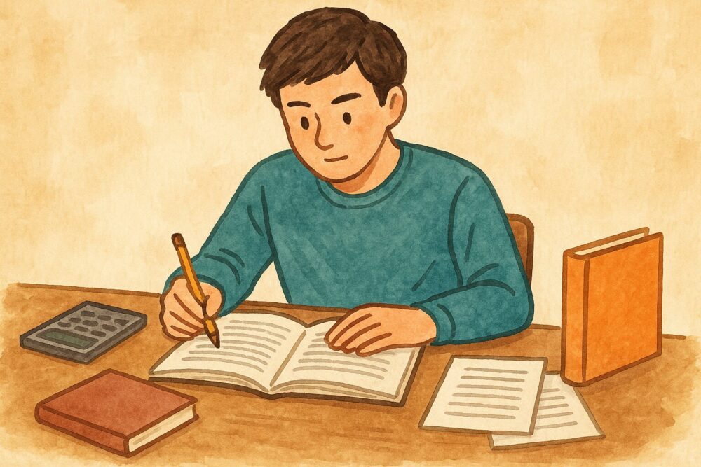 簿記1級 過去問演習している人