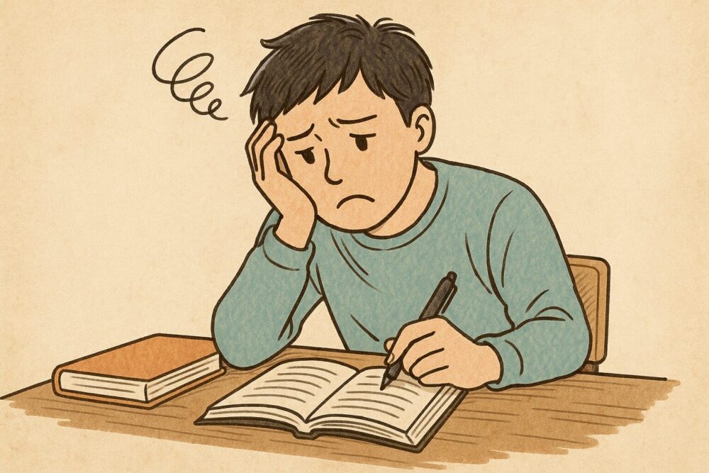 勉強が難しくて悩んでいる人