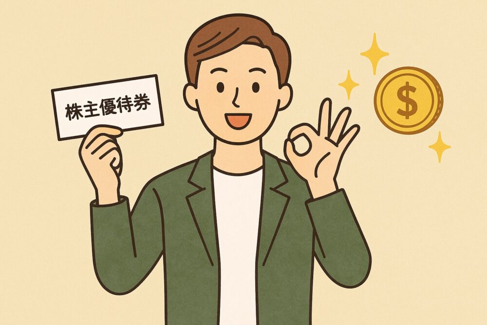 株主優待券でお得