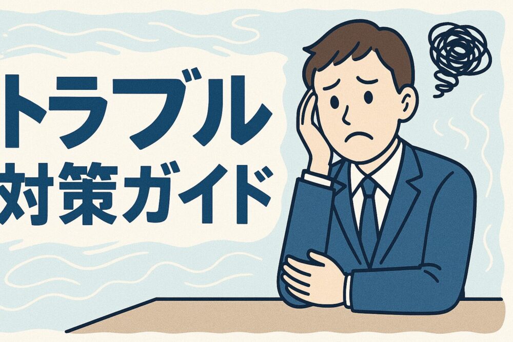 転職エージェント トラブル対策ガイド