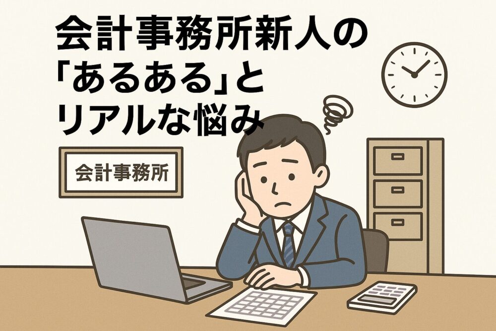 会計事務所 新人 あるある