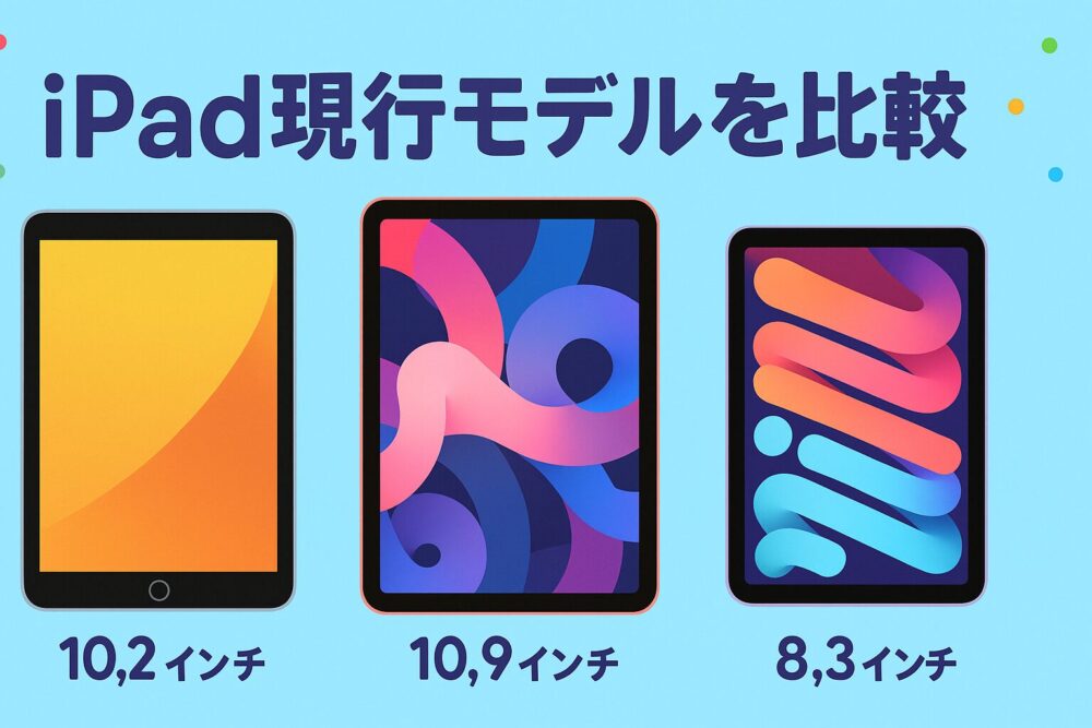 資格試験用iPad　比較