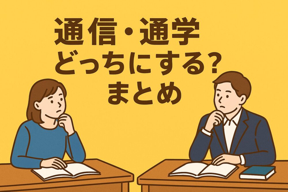 税理士講座 通信 通学 どっち まとめ