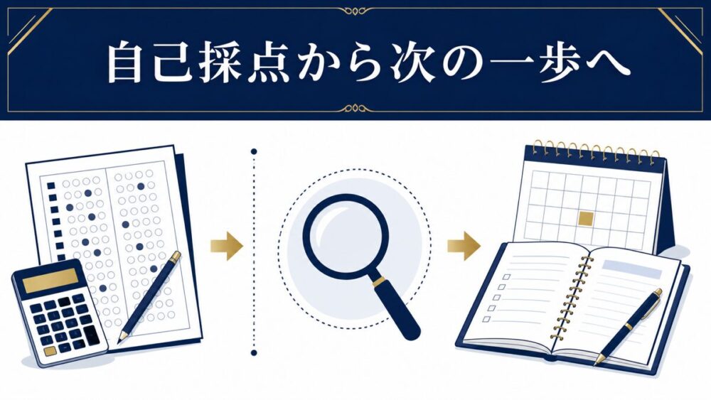 第76回税理士試験後の自己採点から次の一歩まで